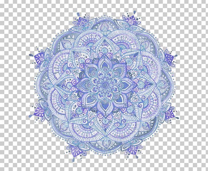 Mandala Watercolor Painting Blue-green PNG, Clipart, Art, Blue, Blue And White Porcelain, Bluegreen, Canvas Free PNG Download