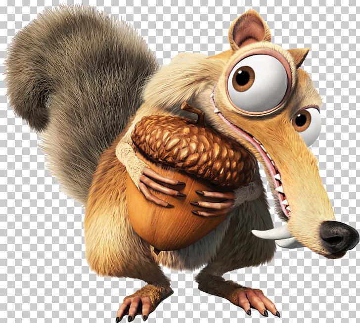 Scratte Sid Ice Age PNG, Clipart, Acorn, Beak, Character, Chipmunk, Clip Art Free PNG Download