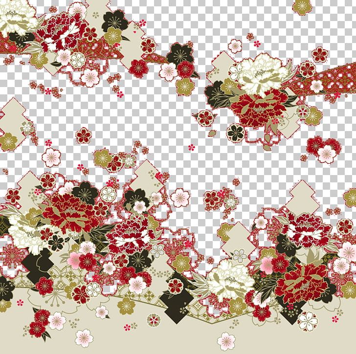 Cherry Blossom Flower Floral Design PNG, Clipart, Border Texture, Breeze, Cherry Blossom, Cherry Blossoms, Download Free PNG Download