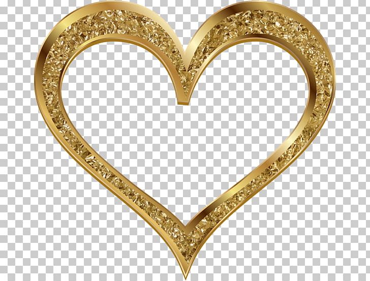 Gold Heart PNG, Clipart, Animation, Body Jewelry, Brass, Clip Art, Color Free PNG Download