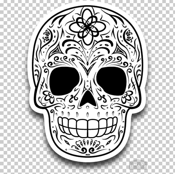 Calavera Skull Day Of The Dead Calaca Halloween PNG, Clipart, Black And White, Bone, Calaca, Calavera, Candy Free PNG Download