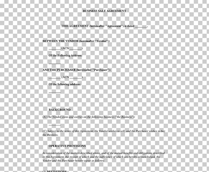 Document Contract Bill Of Sale Non-compete Clause Ownership PNG, Clipart, Angle, Area, Bill Of Sale, Brand, Buyout Clause Free PNG Download