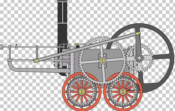 Rail Transport Penydarren Train Coalbrookdale Steam Locomotive PNG, Clipart, Bicycle Drivetrain Part, Catch Me Who Can, Coalbrookdale, Engine, History Of Rail Transport Free PNG Download
