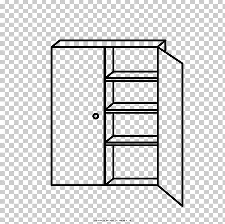 Shelf Drawing Armoires & Wardrobes Coloring Book PNG, Clipart, Angle, Animated Cartoon, Area, Armoires Wardrobes, Black And White Free PNG Download