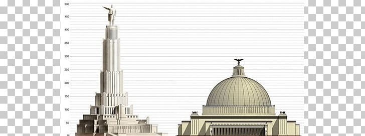 Volkshalle Stalinist Architecture Palace Of The Soviets PNG, Clipart, Architecture, Art, Building, Concept, Dome Free PNG Download