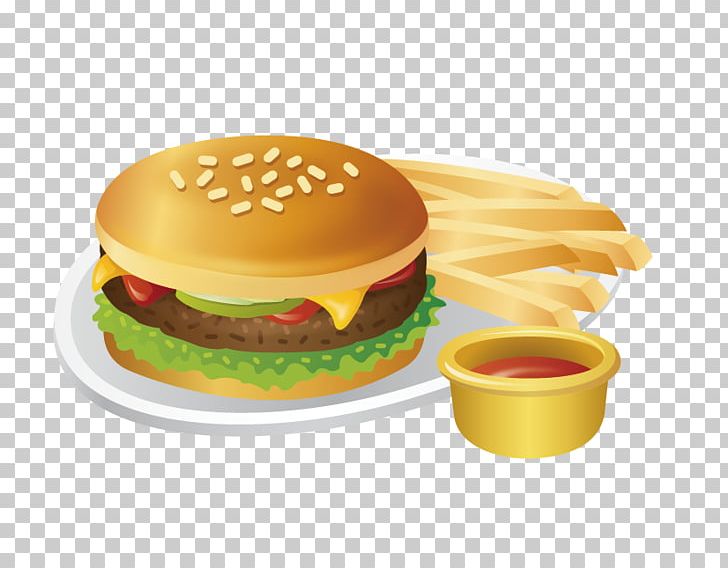 Hamburger French Fries Fast Food Fried Chicken Hot Dog PNG, Clipart, Breakfast Sandwich, Cheeseburger, Chicken Meat, Cookie, Dessert Free PNG Download