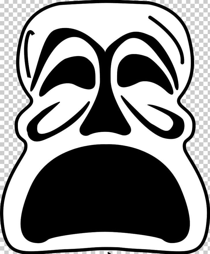 Mask Theatre PNG, Clipart, Artwork, Black And White, Bone, Comedy, Drama Free PNG Download