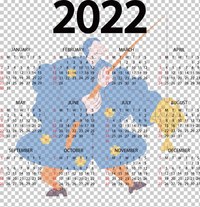 2022 Calendar Year 2022 Calendar Printable Year 2022 Calendar PNG, Clipart, Annual Calendar, Calendar, Calendar System, Calendar Year, Sunday Free PNG Download