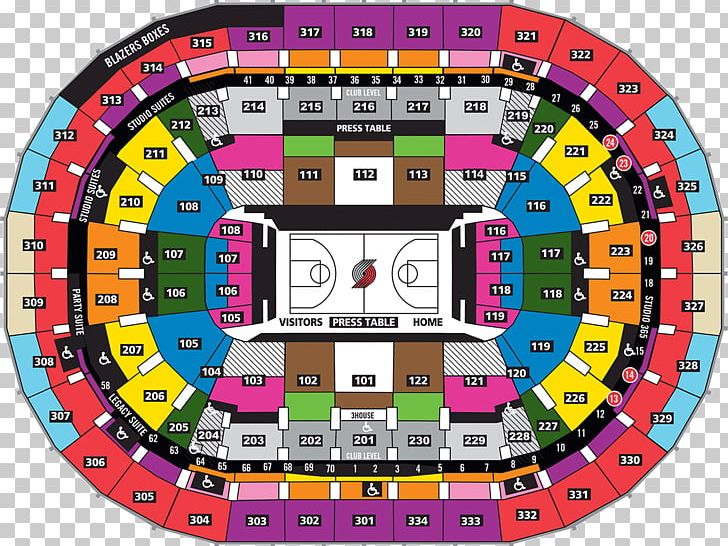 Moda Center Rose Quarter Portland Trail Blazers NBA Seating Assignment PNG, Clipart, Aircraft Seat Map, Center, Chart, Circle, Drawing Free PNG Download