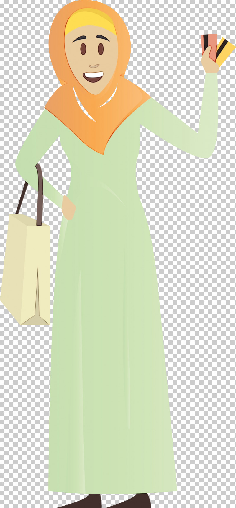 Dress Green Clothing Yellow Day Dress PNG, Clipart, Arabic Girl, Arabic Woman, Clothing, Day Dress, Dress Free PNG Download