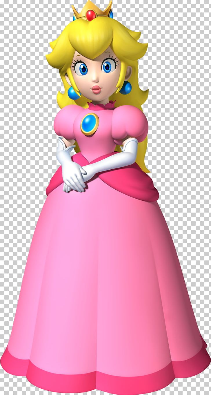 Super Mario Bros. Super Princess Peach PNG, Clipart, Bowser, Cartoon, Costume, Doll, Fictional Character Free PNG Download