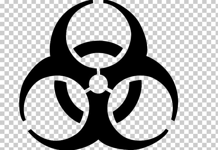 Hazard Symbol Biological Hazard Computer Icons PNG, Clipart, Artwork, Biological Hazard, Black, Black And White, Circle Free PNG Download