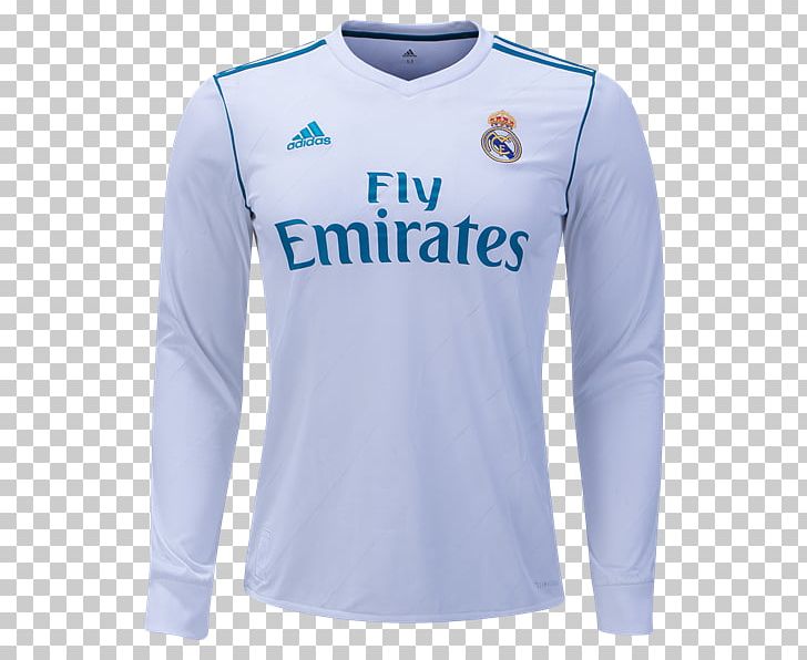 Real Madrid C.F. La Liga 2016–17 UEFA Champions League Jersey Sleeve PNG, Clipart, Active Shirt, Adidas, Clothing, Cristiano Ronaldo, Electric Blue Free PNG Download