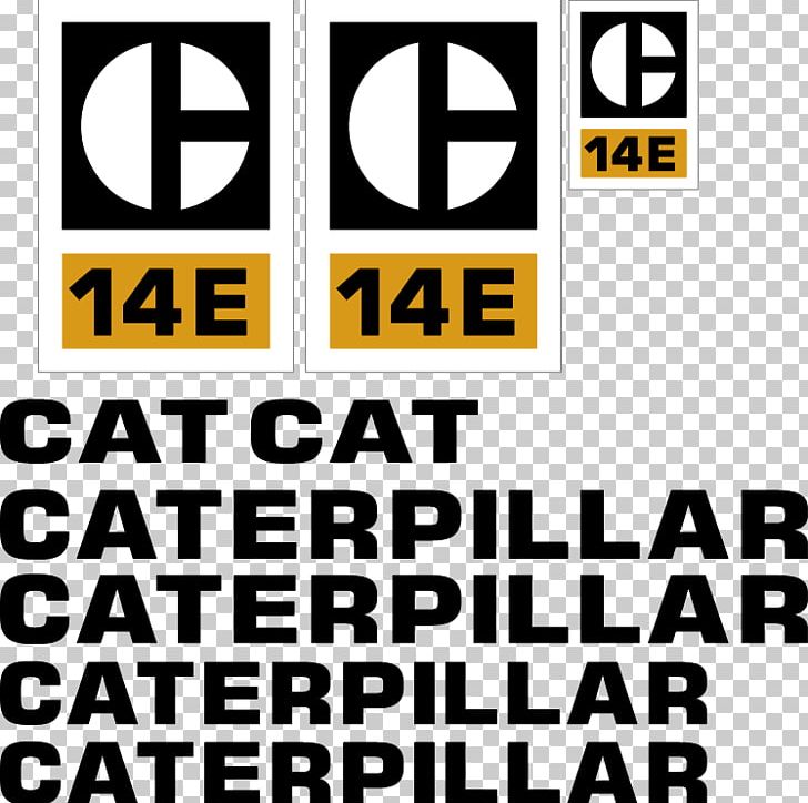 Caterpillar Inc. Brand Logo Decal Pattern PNG, Clipart, Area, Brand, Bulldozer, Caterpillar Inc, Communication Free PNG Download