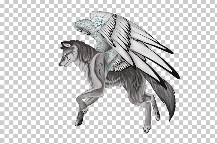Drawing Black And White Carnivora PNG, Clipart, Alebrijes, Arctic Wolf, Art, Art Museum, Black And White Free PNG Download
