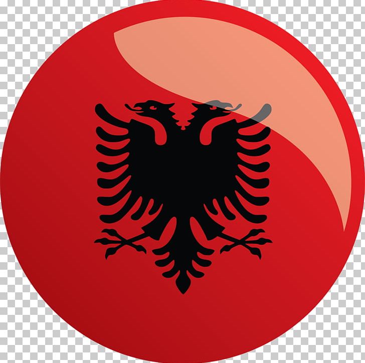 Flag Of Albania Albanian Double-headed Eagle PNG, Clipart, Albania, Albanian, Albanian Lek, Circle, Doubleheaded Eagle Free PNG Download