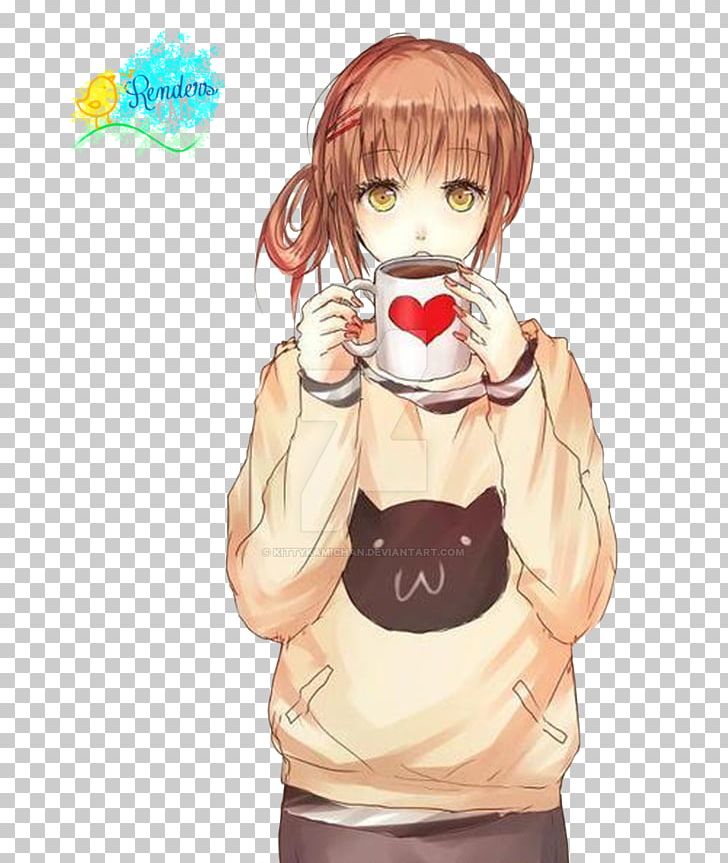 Fangirl Anime Fan Art Animated Film Drawing PNG, Clipart, Animated Film, Anime, Art, Brown Hair, Cartoon Free PNG Download