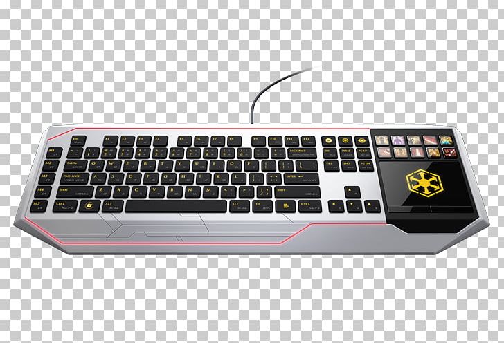 Star Wars: The Old Republic Computer Keyboard Computer Mouse Laptop Gaming Keypad PNG, Clipart, Computer Keyboard, Electronic Device, Electronics, Input Device, Laptop Free PNG Download