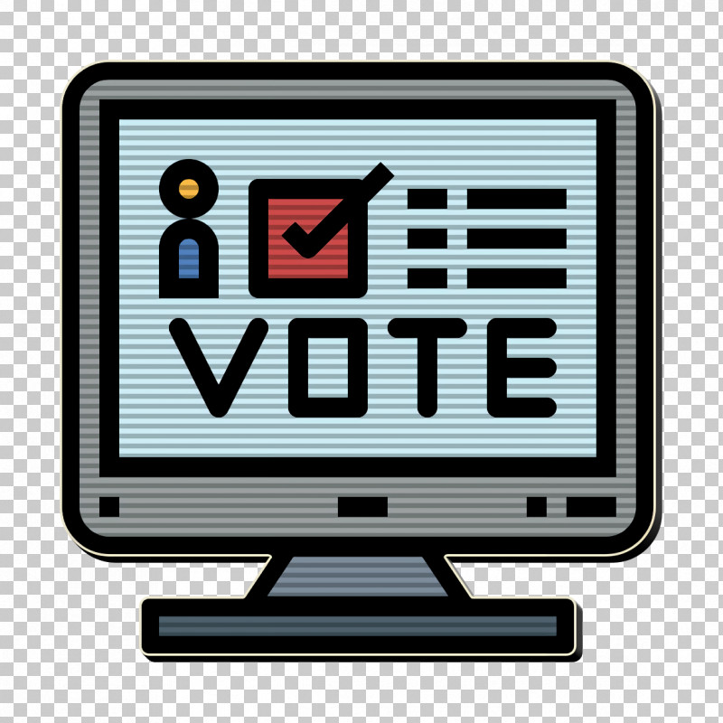 Online Voting Icon Election Icon PNG, Clipart, Computer Monitor, Computer Monitor Accessory, Election Icon, Line, Online Voting Icon Free PNG Download
