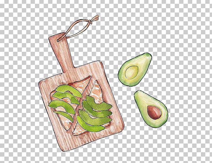 Avocado Brunch Papaya Watercolor Painting Illustration PNG, Clipart, Adobe Illustrator, Avocado, Board, Brunch, Cartoon Papaya Free PNG Download