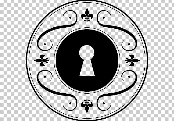 Circle Keyhole Shape Lock PNG, Clipart, Area, Black, Black And White, Circle, Circular Free PNG Download
