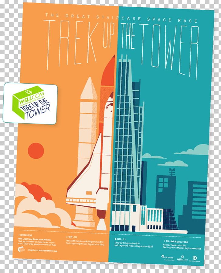 Vertical Stair Climb | Trek Up The Tower Vertical Stair Race | Presented By WELLCOM First National Bank Tower Building Stairs Graphic Design PNG, Clipart, 2018, Advertising, Book Cover, Brand, Brochure Free PNG Download