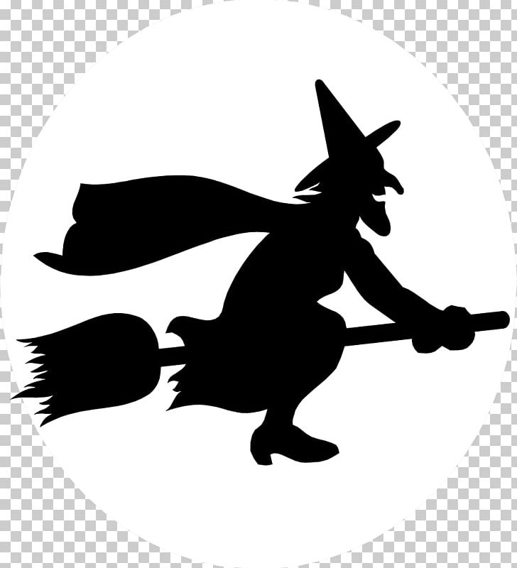 Witchcraft Wicked Witch Of The West Silhouette Art PNG, Clipart, Art, Black, Black And White, Broom, Carnivoran Free PNG Download