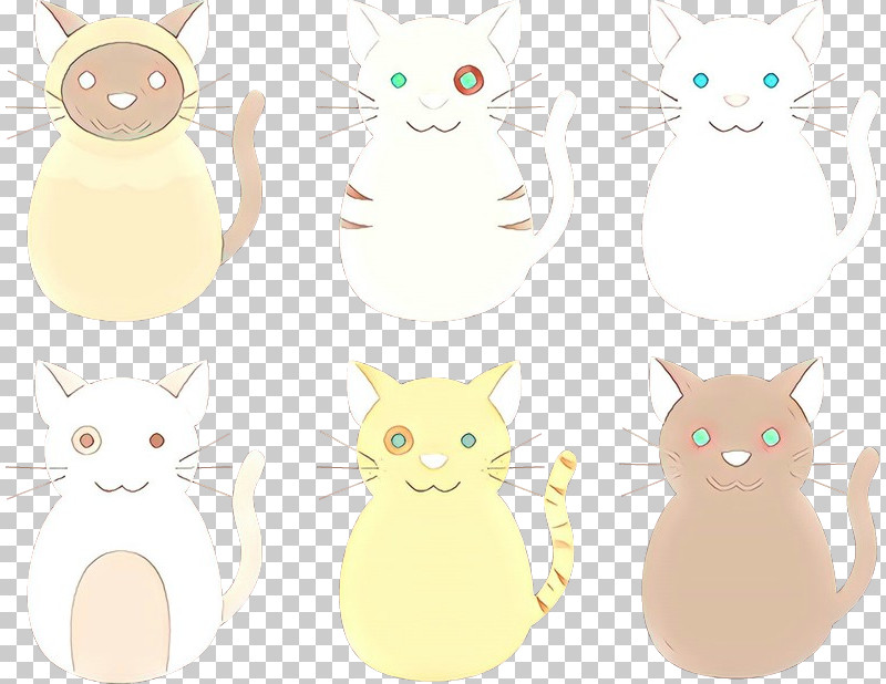 Cat White Small To Medium-sized Cats Whiskers Yellow PNG, Clipart, Cat, Kitten, Small To Mediumsized Cats, Tail, Whiskers Free PNG Download