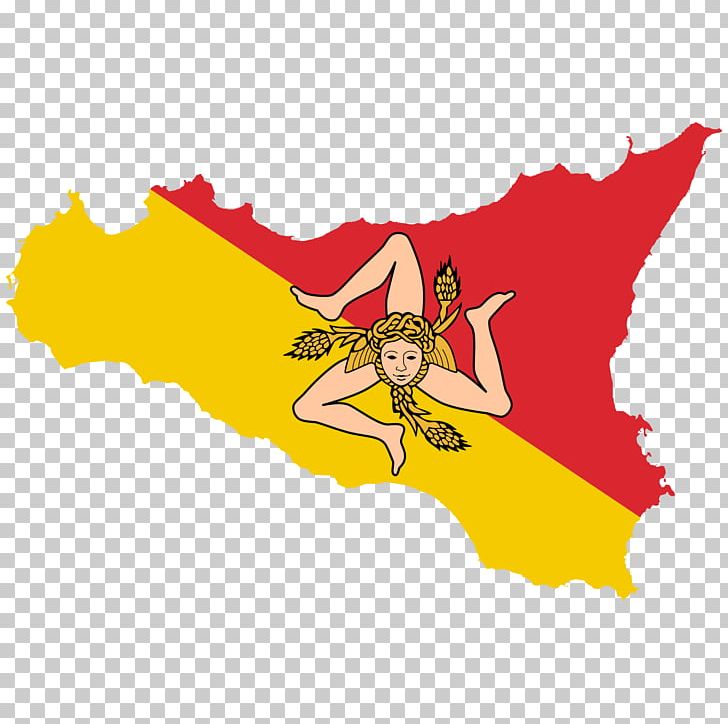 Regions Of Italy Flag Of Sicily Sicilian Regional Election PNG, Clipart, Art, Cartoon, Computer Wallpaper, Fictional Character, Flag Free PNG Download