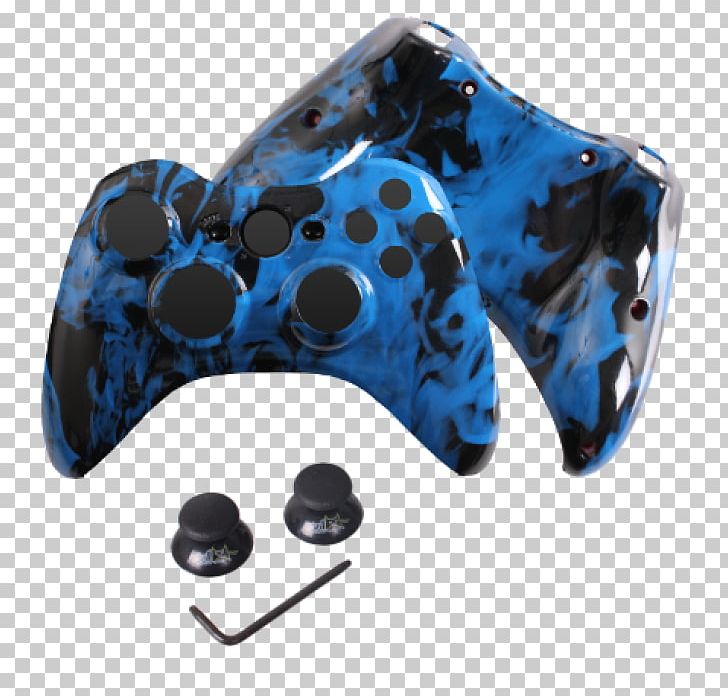 Game Controllers Xbox 360 Controller Joystick PlayStation 3 PNG, Clipart, Analog Stick, Blue, Cobalt Blue, Color, Electric Blue Free PNG Download