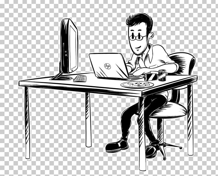 Programmer Test De Joël Art PNG, Clipart, Angle, Art, Black And White, Chair, Communication Free PNG Download