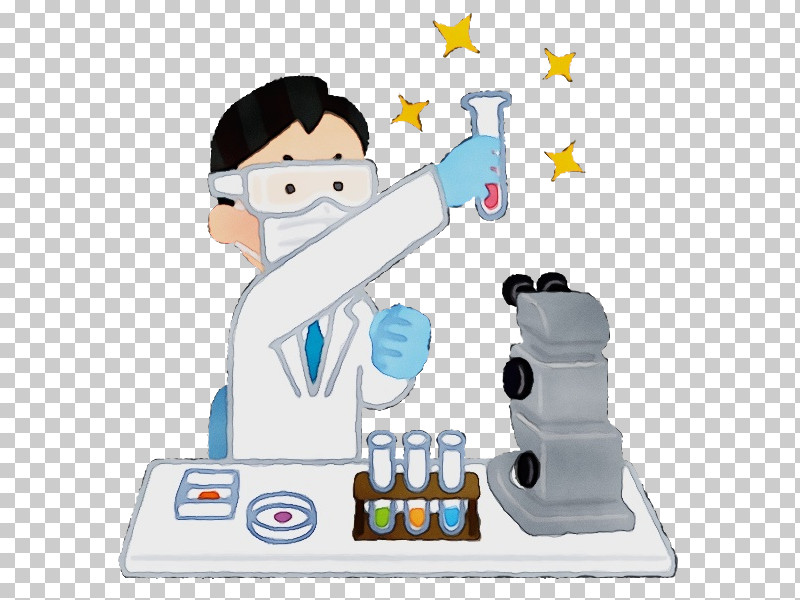 Cartoon Optical Instrument Chemist Scientist Laboratory Equipment PNG, Clipart, Cartoon, Chemist, Laboratory, Laboratory Equipment, Optical Instrument Free PNG Download