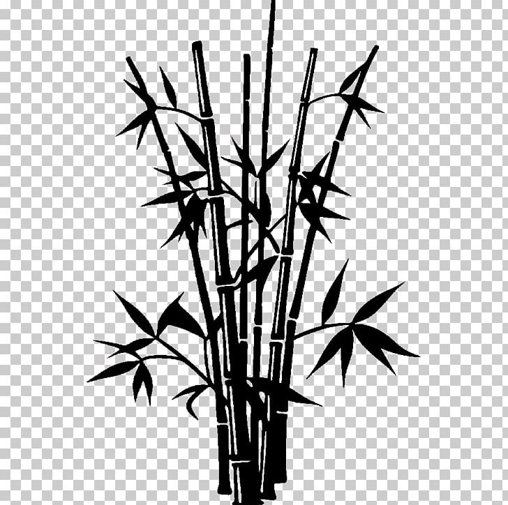 Bamboo Drawing Silhouette PNG, Clipart, Angle, Bamboo, Bamboo Painting, Black And White, Branch Free PNG Download