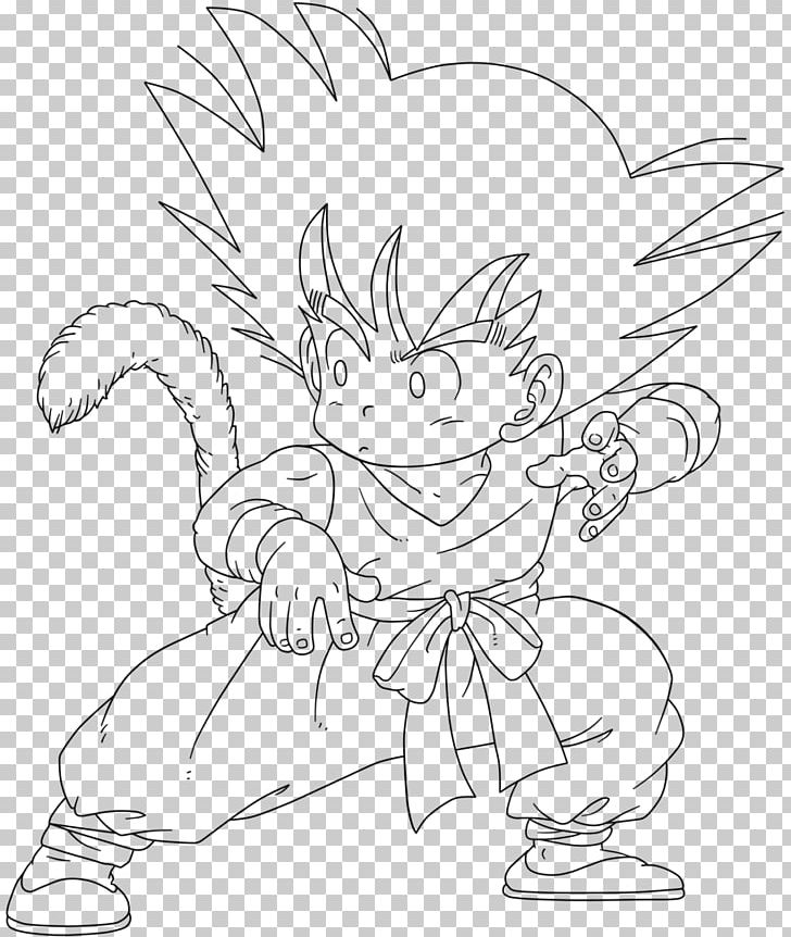 Goku Line Art Drawing Dragon Ball Trunks PNG, Clipart, Art, Artwork, Ball, Black, Black And White Free PNG Download
