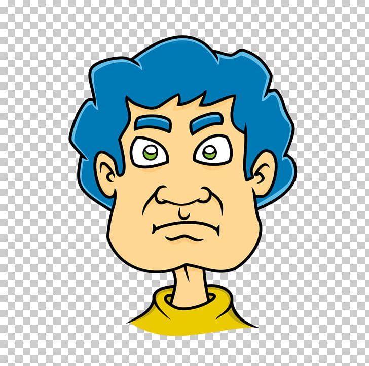 Blue Hair PNG, Clipart, Area, Artwork, Blue Hair, Caricature, Cartoon Free PNG Download
