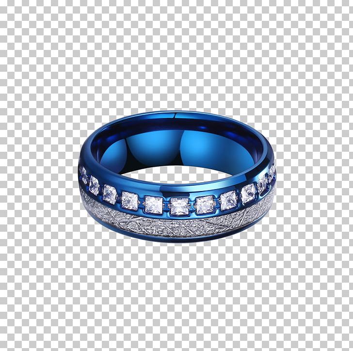 Titanium Ring Sapphire Inlay Silver PNG, Clipart, Bangle, Blue, Blue Fireball, Fashion Accessory, Inlay Free PNG Download
