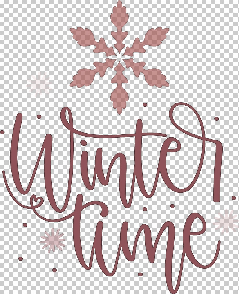 Winter Time PNG, Clipart, Calligraphy, Flower, Logo, M, Petal Free PNG Download