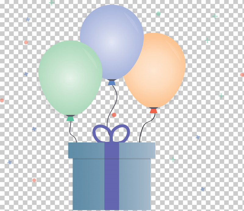 Birthday Present Gift PNG, Clipart, Balloon, Birthday, Gift, Hot Air Balloon, Party Free PNG Download