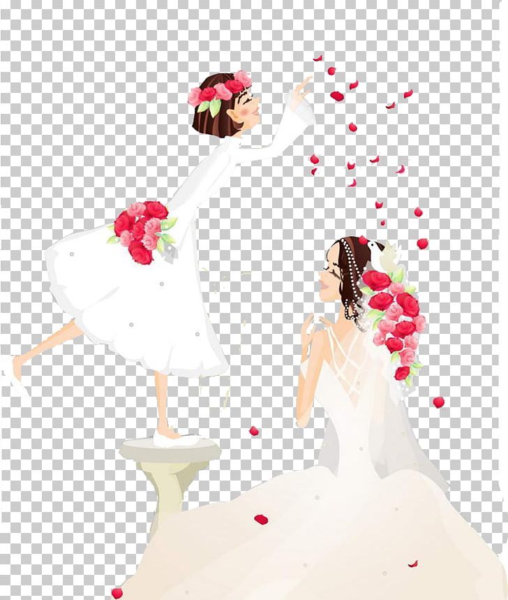 Bridesmaid Wedding Illustration PNG, Clipart, Art, Beauty, Bride And Groom, Brides, Bride Vector Free PNG Download