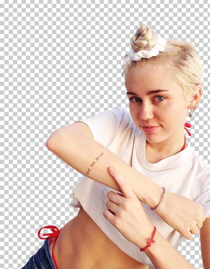 Miley Cyrus Hannah Montana Tattoo Musician Art PNG, Clipart, Abdomen, Arm, Art, Artist, Beauty Free PNG Download