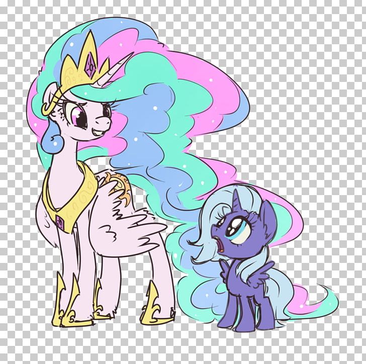 Pony Princess Celestia Princess Luna Horse Illustration PNG, Clipart, Art, Cartoon, Celestia, Character, Envy Free PNG Download