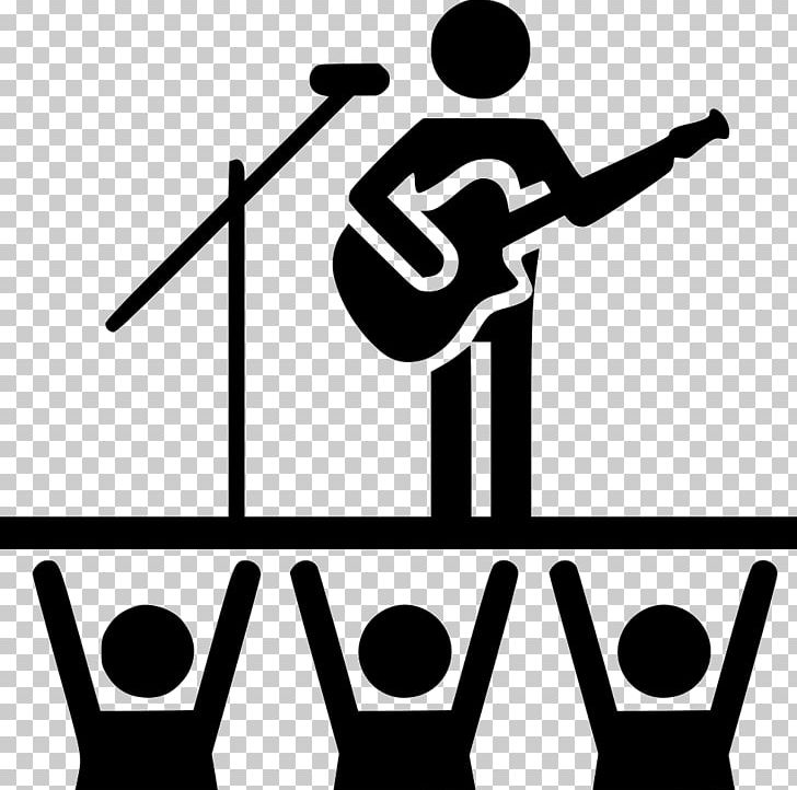 Computer Icons Concert PNG, Clipart, Area, Artwork, Black And White, Brand, Computer Icons Free PNG Download