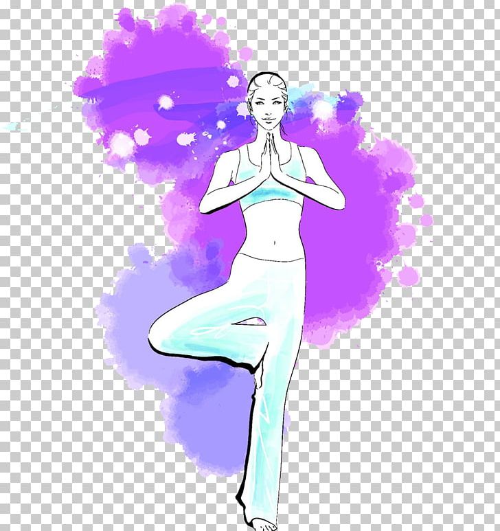 Yoga Comics Illustration PNG, Clipart, Animation, Asana, Beautiful Girl, Encapsulated Postscript, Fashion Design Free PNG Download