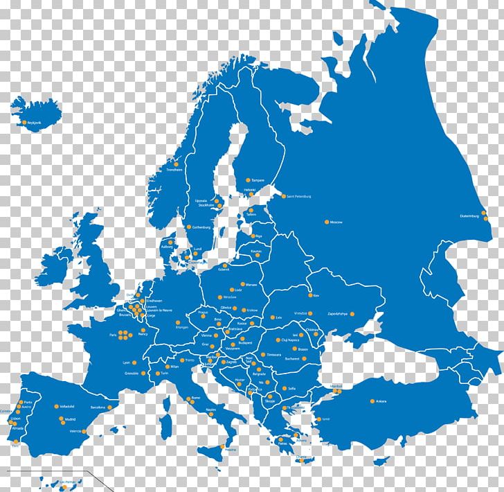 Board Of European Students Of Technology Blank Map PNG, Clipart, Area, Blank Map, Blue, Border, Cartography Free PNG Download