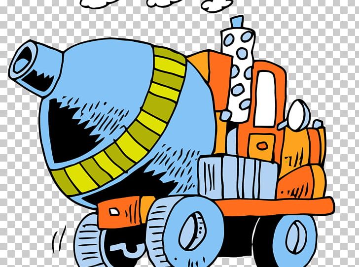 Cement Mixers Ready-mix Concrete Concrete Pump PNG, Clipart, Architectural Engineering, Area, Artwork, Betongbil, Cartoon Free PNG Download