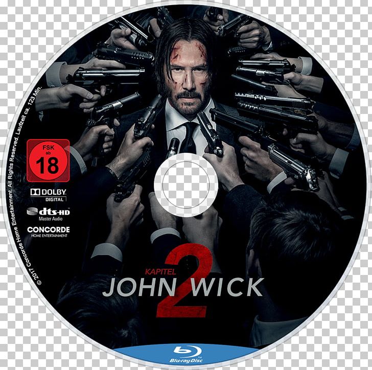 John Wick Chapter 2 - Keanu Reeves Movie (DVD)