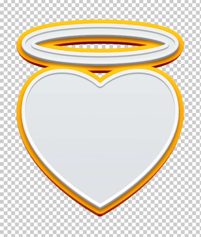 Icon Angel Icon Angel Heart With An Halo Icon PNG, Clipart, Analytic Trigonometry And Conic Sections, Angel Icon, Circle, Emblem, Heartbeat Icon Free PNG Download