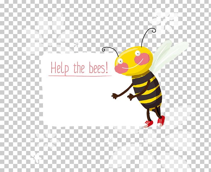 Bee Insect Hornet PNG, Clipart, Art, Cartoon, Computer Wallpaper, Fictional Character, Happy Birthday Vector Images Free PNG Download