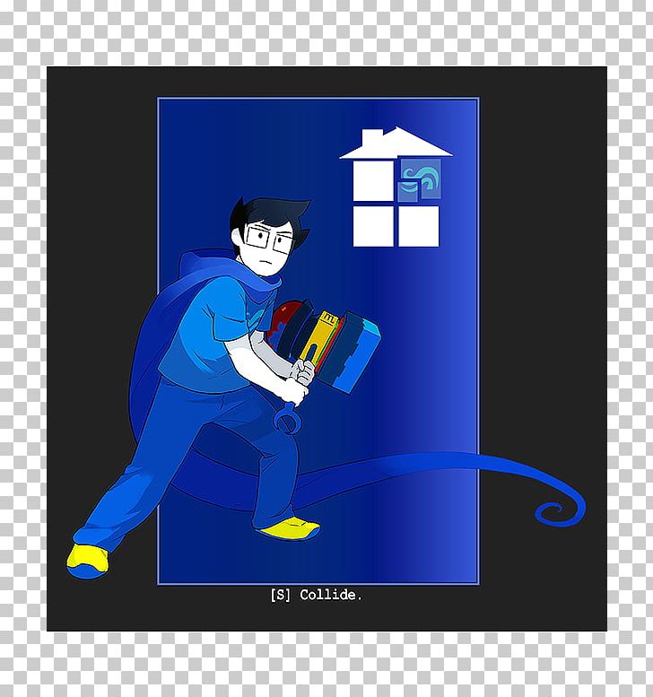 Illustration Homestuck Product Design Cartoon PNG, Clipart, Breathing, Cartoon, Character, Electric Blue, Fiction Free PNG Download