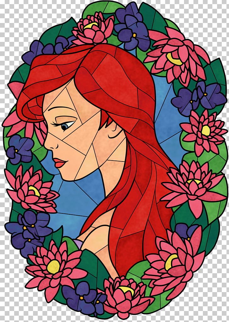 Stained Glass Floral Design Window PNG, Clipart,  Free PNG Download